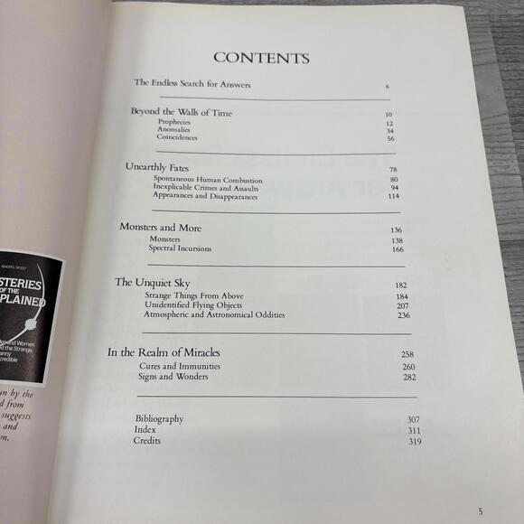 Mysteries Of The Unexplained - 1985 Reader’s Digest (No Dust Jacket) - Picture 9 of 11